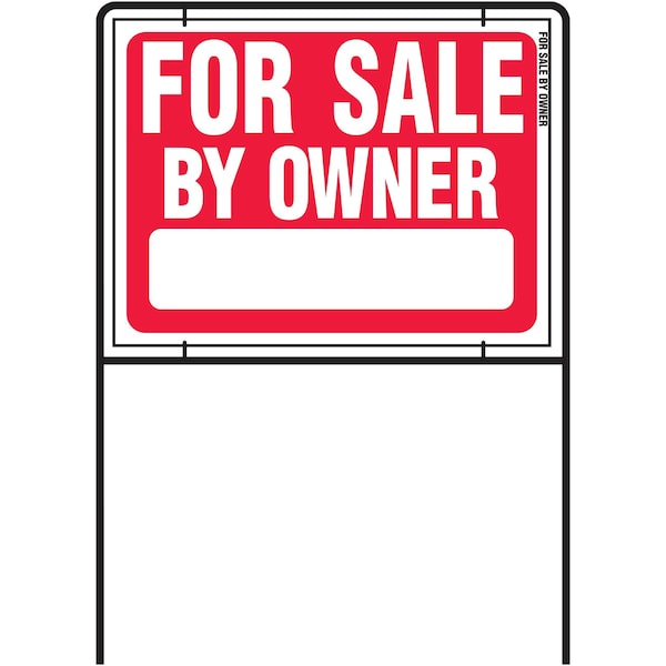 Hy-Ko For Sale By Owner With Frame 24.5" x 36.5", 5PK A20338 - main